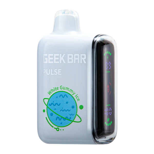 White Gummy Ice Geek Bar Pulse 15K Puffs